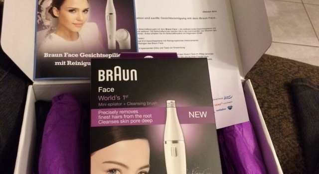 Braun Face Modell 810 Gesichtsepilierer mit Reinigungsbürste Braun Face Modell 810 Gesichtsepilierer mit Reinigungsbürste