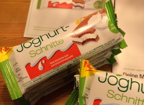 Joghurt-Schnitte — Neues von Ferrero Joghurt-Schnitte — Neues von Ferrero